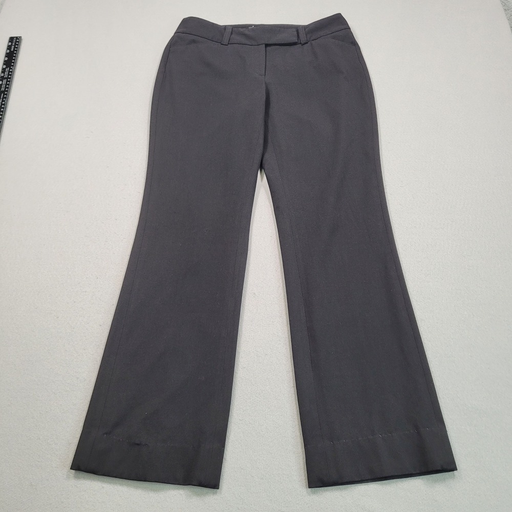 White House Black Market Legacy Sleek Bootcut Dress Pants Black 6R 4500877074